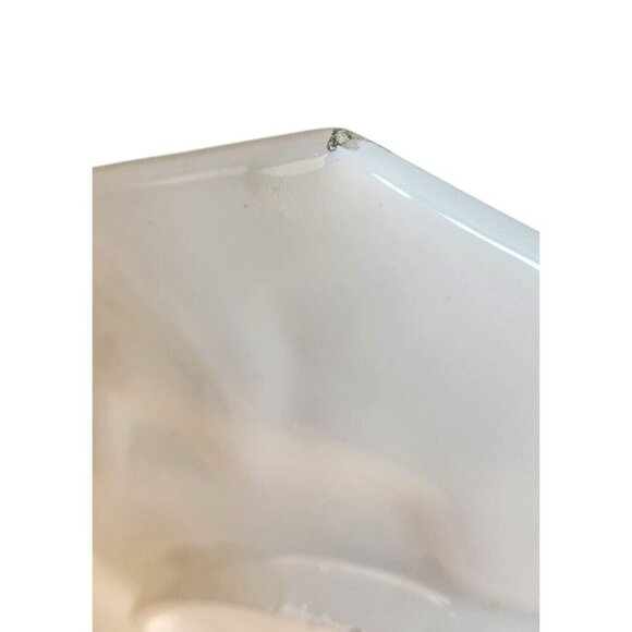 Lefton Serving Platter Ceramic Divided Serving Tray With Fruit & Floral Design - Picture 5 of 9